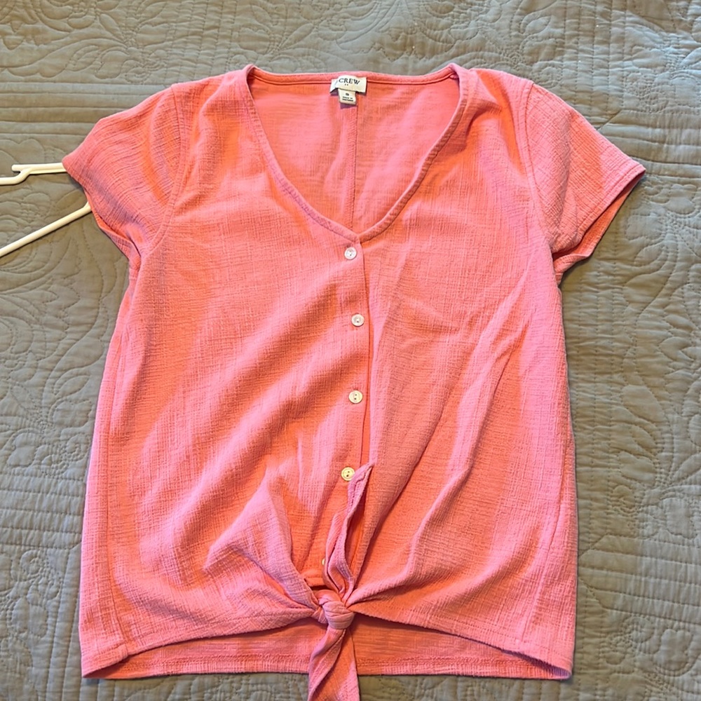 J.Crew Coral Top